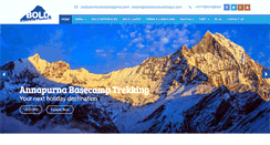 Desktop Screenshot of boldadventuresnepal.com